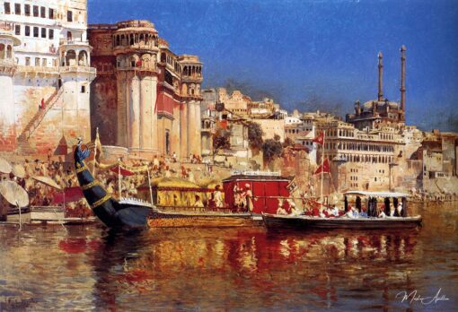 A barca do Maharaja de Benares – Edwin Lord Weeks Edwin Lord Weeks Master Apollon