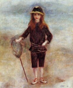 A Pequena Pescadora (Marthe Berard) – Pierre-Auguste Renoir Pierre-Auguste Renoir Master Apollon