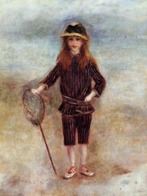 A Pequena Pescadora (Marthe Berard) – Pierre-Auguste Renoir Pierre-Auguste Renoir Master Apollon 2