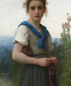 A pequena tricoteuse, 1891 – William Bouguereau William Bouguereau Master Apollon