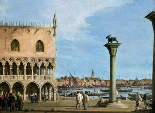 A Piazzetta de São Marcos olhando para o sul, Veneza – Giovanni Antonio Canal Giovanni Antonio Canal Master Apollon