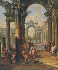 A piscina de Bethesda, por volta de 1724 – Giovanni Paolo Panini Giovanni Paolo Panini Master Apollon