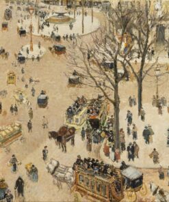 A Praça do Teatro Francês – Camille Pissarro Camille Pissarro Master Apollon