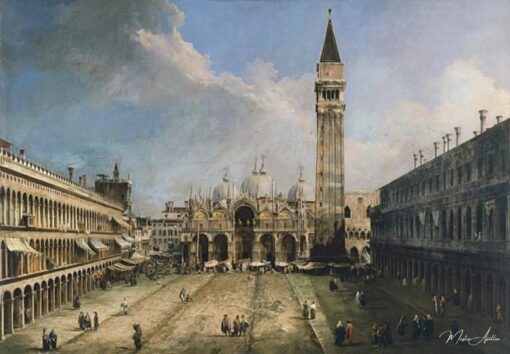 A praça São Marcos em Veneza – Giovanni Antonio Canal Giovanni Antonio Canal Master Apollon 2