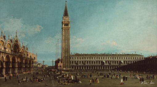 A praça São Marcos, Veneza – Giovanni Antonio Canal Giovanni Antonio Canal Master Apollon