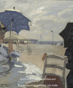 A Praia em Trouville – Claude Monet Claude Monet Master Apollon