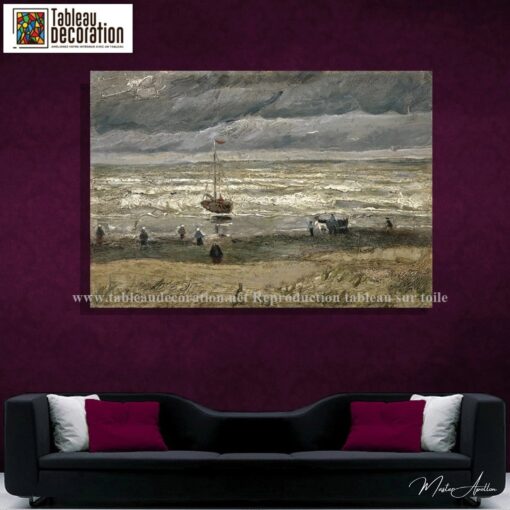 A praia de Scheveningen – Van Gogh Vincent Van Gogh Master Apollon 7