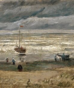 A praia de Scheveningen – Van Gogh Vincent Van Gogh Master Apollon