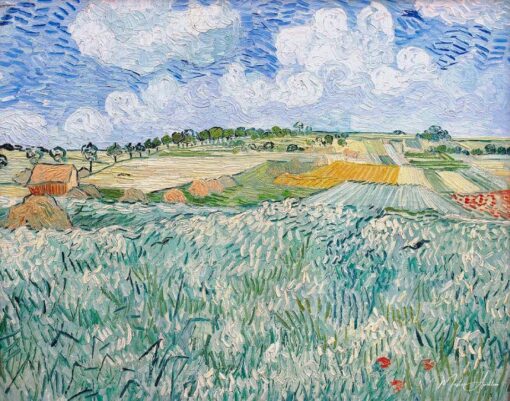 A planície em Auvers-sur-Oise – Van Gogh Vincent Van Gogh Master Apollon 2
