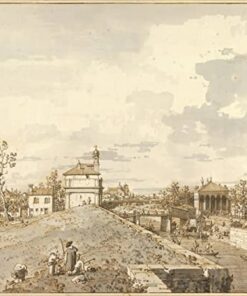 A Porta Portello com o canal da Brenta em Pádua – Giovanni Antonio Canal Giovanni Antonio Canal Master Apollon