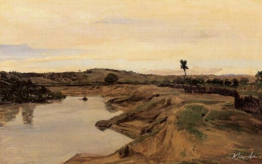 A Promenade de Poussin, campanha de Roma, 1825-1828 – Camille Corot Camille Corot Master Apollon