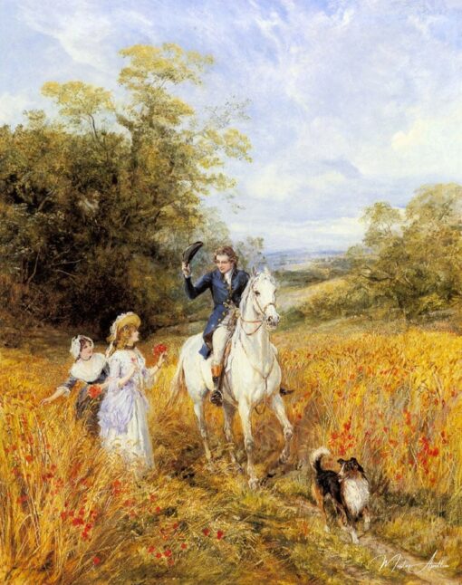 A caminhada da manhã – Heywood Hardy Heywood Hardy Master Apollon