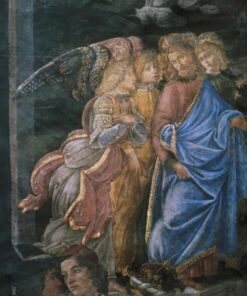 A purificação do leproso e a tentação de Cristo, da capela Sistina: detalhe do Cristo – Sandro Botticelli Sandro Botticelli Master Apollon
