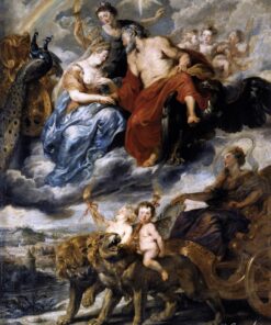A reunião de Maria de Médici e Henrique IV em Lyon (O ciclo Maria de Médici) – Peter Paul Rubens Peter Paul Rubens Master Apollon