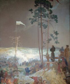A reunião em Krizkach – Mucha Alphonse Mucha Master Apollon