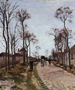 A estrada de Saint Cyr a Louveciennes – Edouard Manet Édouard Manet Master Apollon