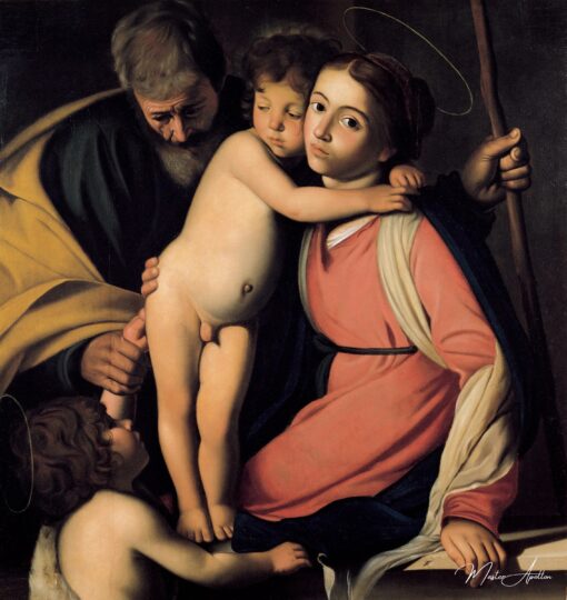 A Sagrada Família com São João Batista como menino – Caravaggio Caravaggio Master Apollon 2