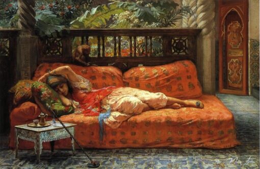 A soneca – Frederick Arthur Bridgman Frederick Arthur Bridgman Master Apollon