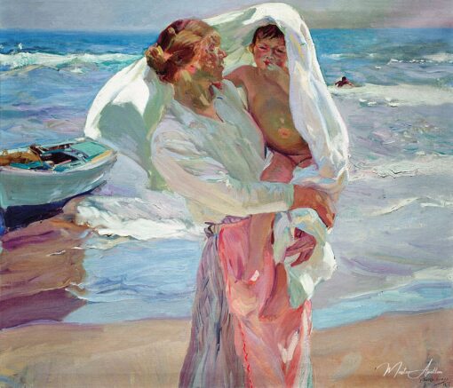 A Saída do Banho – Sorolla Joaquín Sorolla Master Apollon