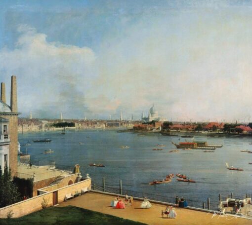 A Tamisa e o centro da cidade de Londres – Casa de Richmond – Giovanni Antonio Canal Giovanni Antonio Canal Master Apollon