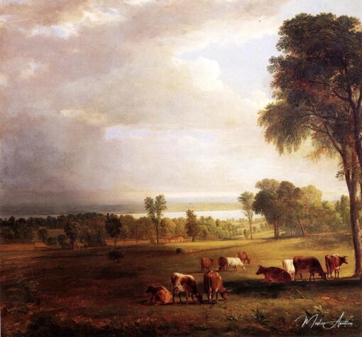 A tempestade que se aproxima, 1837 – Asher Brown Durand Asher Brown Durand Master Apollon