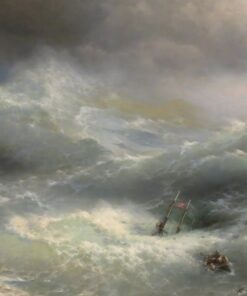 A Onda, 1889 – Ivan Aïvazovski Ivan Konstantinovich Aivazóvski Master Apollon
