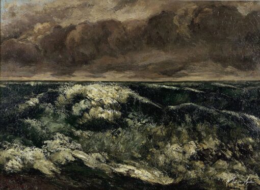 A Onda – Gustave Courbet Gustave Courbet Master Apollon 2