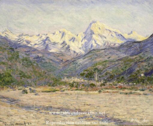 O vale da Nervia – Quadro de Monet Claude Monet Master Apollon