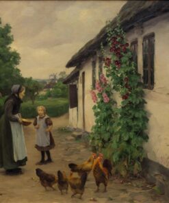 A visita da avó – Hans Andersen Brendekilde Andersen Brendekilde Master Apollon