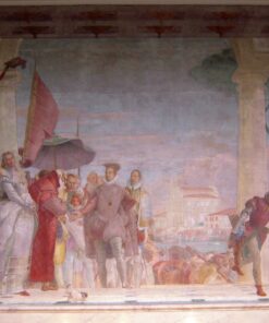 A visita de Henrique III à cidade de Contarini – Giambattista Tiepolo Giambattista Tiepolo Master Apollon