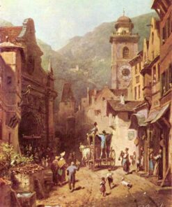 A visita do pai, 1870 – Carl Spitzweg Carl Spitzweg Master Apollon