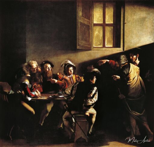 A vocação de São Mateus – Caravaggio Caravaggio Master Apollon 2
