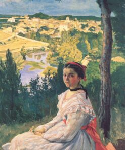 A Vista da Aldeia – Frédéric Bazille Frédéric Bazille Master Apollon