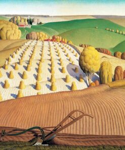 Arado de Outono – Grant Wood Grant Wood Master Apollon