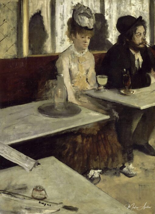 A Absinto – Edgar Degas Edgar Degas Master Apollon 2