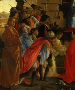A Adoração dos Magos, detalhe do autorretrato e dos da família Médicis – Sandro Botticelli Sandro Botticelli Master Apollon