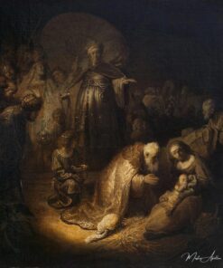 A adoração dos Magos – Rembrandt van Rijn Rembrandt van Rijn Master Apollon