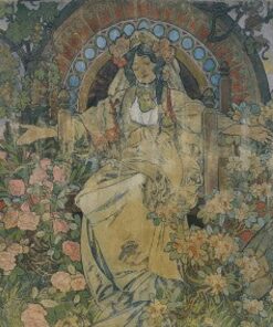 A alegoria da Bósnia-Herzegovina – Mucha Alphonse Mucha Master Apollon