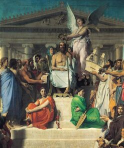 A apoteose de Homero – Jean-Auguste-Dominique Ingres Jean-Auguste-Dominique Ingres Master Apollon