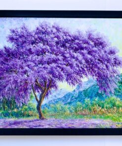 A Árvore Roxa | 90 x 60 cm Pintura Original à Venda Master Apollon