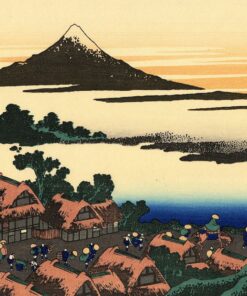 A aurora em Isawa na província de Kai – Katsushika Hokusai Katsushika Hokusai Master Apollon