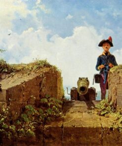 A avançada do tricô, 1860 – Carl Spitzweg Carl Spitzweg Master Apollon