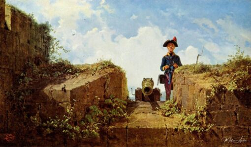 A avançada do tricô, 1860 – Carl Spitzweg Carl Spitzweg Master Apollon