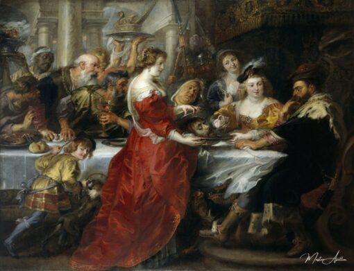 O banquete de Herodes – Peter Paul Rubens Peter Paul Rubens Master Apollon 2