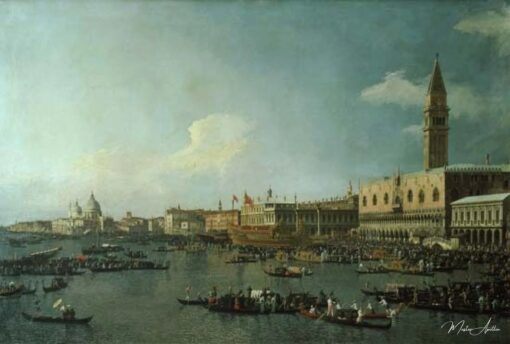 O lago de São Marcos no dia da Ascensão – Giovanni Antonio Canal Giovanni Antonio Canal Master Apollon