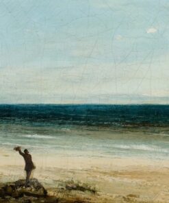 A Beira do Mar em Palavas – Gustave Courbet Gustave Courbet Master Apollon
