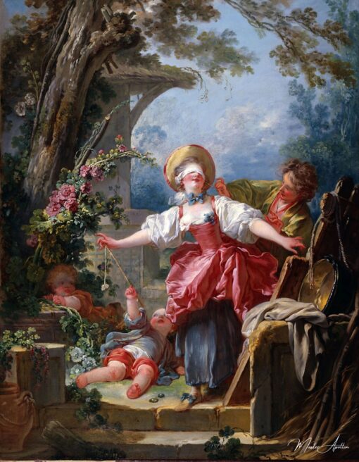 O búfalo do cego – Jean-Honoré Fragonard Jean-Honoré Fragonard Master Apollon