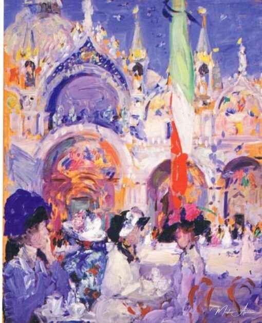 O Café de Florian – Francis Cadell Francis Cadell Master Apollon