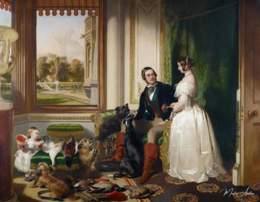 O castelo de Windsor na época moderna – Edwin Landseer Edwin Landseer Master Apollon