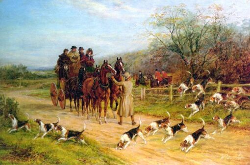 O cachorro primeiro, senhores – Heywood Hardy Heywood Hardy Master Apollon